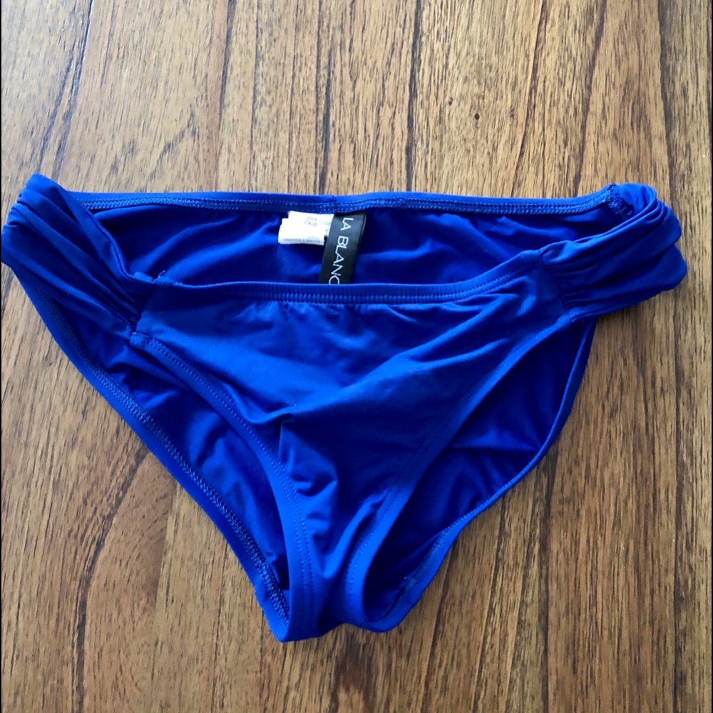 LaBlanca IslandGoddess Shirred Side hipster bottom